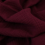 Load image into Gallery viewer, Wine Cotton Double Gauze
