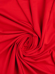 Load image into Gallery viewer, True Red Heavy Bamboo Spandex | Designer Deadstock