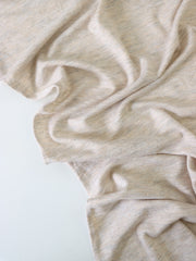 Load image into Gallery viewer, Heathered Oatmeal Our Favorite Rayon Spandex Jersey