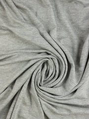 Load image into Gallery viewer, Heather Gray Heavy Bamboo Spandex | Designer Deadstock