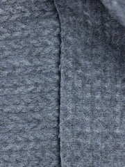 Load image into Gallery viewer, Heathered Denim Selkirk Cable Jacquard Sweater Knit