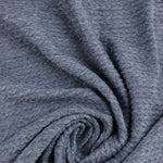 Load image into Gallery viewer, Heathered Denim Selkirk Cable Jacquard Sweater Knit
