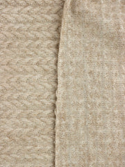 Load image into Gallery viewer, Oatmeal Selkirk Cable Jacquard Sweater Knit