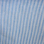 Load image into Gallery viewer, 1YD 13IN REMNANT; Periwinkle Thin Stripe | Limerick Linen Yarn Dyed | Robert Kaufman
