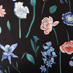 Load image into Gallery viewer, Florist's Choice on Black Linen Cotton
