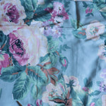 Load image into Gallery viewer, 3YD 20IN Palm Floral Satin | Kayla's Destash
