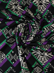 Load image into Gallery viewer, Purple &amp; Green Tribal Art Inspired ITY