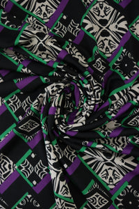 Purple & Green Tribal Art Inspired ITY