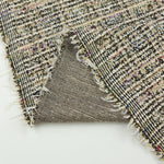 Load image into Gallery viewer, Taupe/Black Tweed Boucle Jacquard Knit
