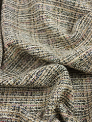 Load image into Gallery viewer, Taupe/Black Tweed Boucle Jacquard Knit