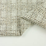 Load image into Gallery viewer, Mocha/White Tweed Boucle Jacquard Knit
