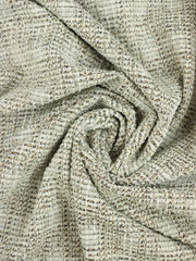 Load image into Gallery viewer, Mocha/White Tweed Boucle Jacquard Knit