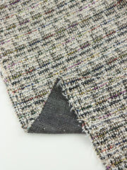 Load image into Gallery viewer, Black Tweed Boucle Jacquard Knit