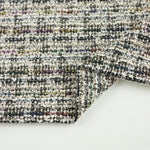 Load image into Gallery viewer, Black Tweed Boucle Jacquard Knit
