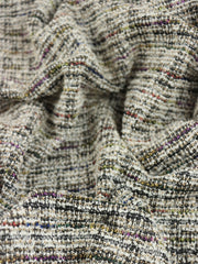 Load image into Gallery viewer, Black Tweed Boucle Jacquard Knit