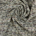 Load image into Gallery viewer, Black Tweed Boucle Jacquard Knit
