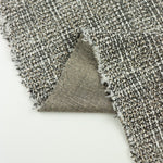 Load image into Gallery viewer, Black/White Tweed Boucle Jacquard Knit
