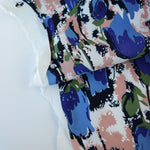 Load image into Gallery viewer, Tulip Garden (Blue) Rayon Crepe
