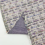 Load image into Gallery viewer, Purple Tweed Boucle Jacquard Knit
