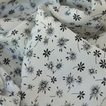 Load image into Gallery viewer, Wishing Floral on Ivory Viscose Satin
