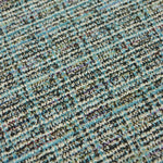 Load image into Gallery viewer, Blue/Black Tweed Boucle Jacquard Knit
