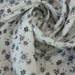 Load image into Gallery viewer, Wishing Floral on Ivory Viscose Satin
