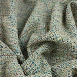 Load image into Gallery viewer, Blue/Ivory Tweed Boucle Jacquard Knit
