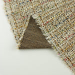 Load image into Gallery viewer, Camel/Ivory Tweed Boucle Jacquard Knit
