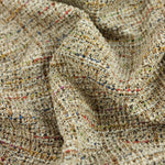 Load image into Gallery viewer, Camel/Ivory Tweed Boucle Jacquard Knit
