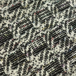 Load image into Gallery viewer, Black Tweed Boucle Jacquard Knit W/ Mini Sequins
