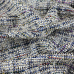 Load image into Gallery viewer, Navy Tweed Boucle Jacquard Knit
