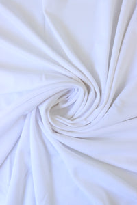 White Cupro Jersey