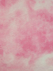 Load image into Gallery viewer, Cotton Candy Pink Ice Dye 100% Linen Knit | Made in Italy