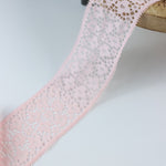 Load image into Gallery viewer, Millennial Pink 2&quot; Wide Stretch Lace
