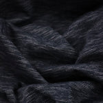 Load image into Gallery viewer, Navy Mini Stripes 100% Linen Knit | Made in Italy

