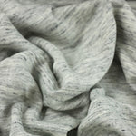 Load image into Gallery viewer, Marled Gray 100% Linen Knit | Made in Italy
