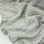 Load image into Gallery viewer, Marled Gray 100% Linen Knit | Made in Italy
