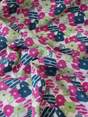 Load image into Gallery viewer, Small Floral Spun Poly Jersey