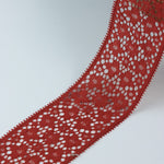 Load image into Gallery viewer, Rich Chestnut 2&quot; Wide Stretch Lace
