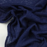 Load image into Gallery viewer, Navy 100% Linen Knit | Made in Italy
