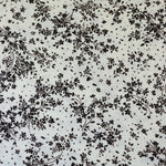 Load image into Gallery viewer, Dark Espresso Floral on Ivory Rayon Jersey
