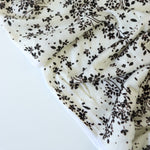 Load image into Gallery viewer, Dark Espresso Floral on Ivory Rayon Jersey
