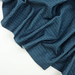 Load image into Gallery viewer, Navy Teal Honeycomb Active Nylon Spandex | Designer Deadstock
