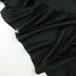 Load image into Gallery viewer, Black Honeycomb Active Nylon Spandex | Designer Deadstock
