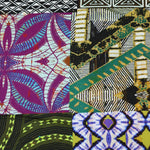 Load image into Gallery viewer, Mixed Media Block Print Poly Rayon Spandex Jersey
