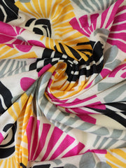 Load image into Gallery viewer, Sunny Floral Spun Poly Jersey
