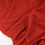 Load image into Gallery viewer, Cranfield Red Honeycomb Active Nylon Spandex | Designer Deadstock
