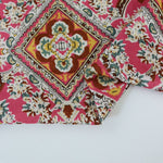 Load image into Gallery viewer, Fuchsia Stained Glass Cotton Lawn
