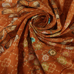 Load image into Gallery viewer, Tucson on Honey Orange Cotton Lawn
