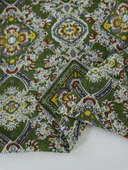 Load image into Gallery viewer, Moss Stained Glass Cotton Lawn